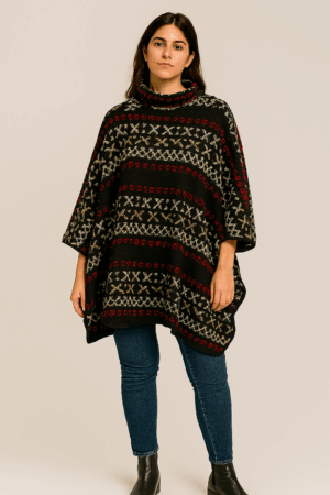 Poncho con capucha