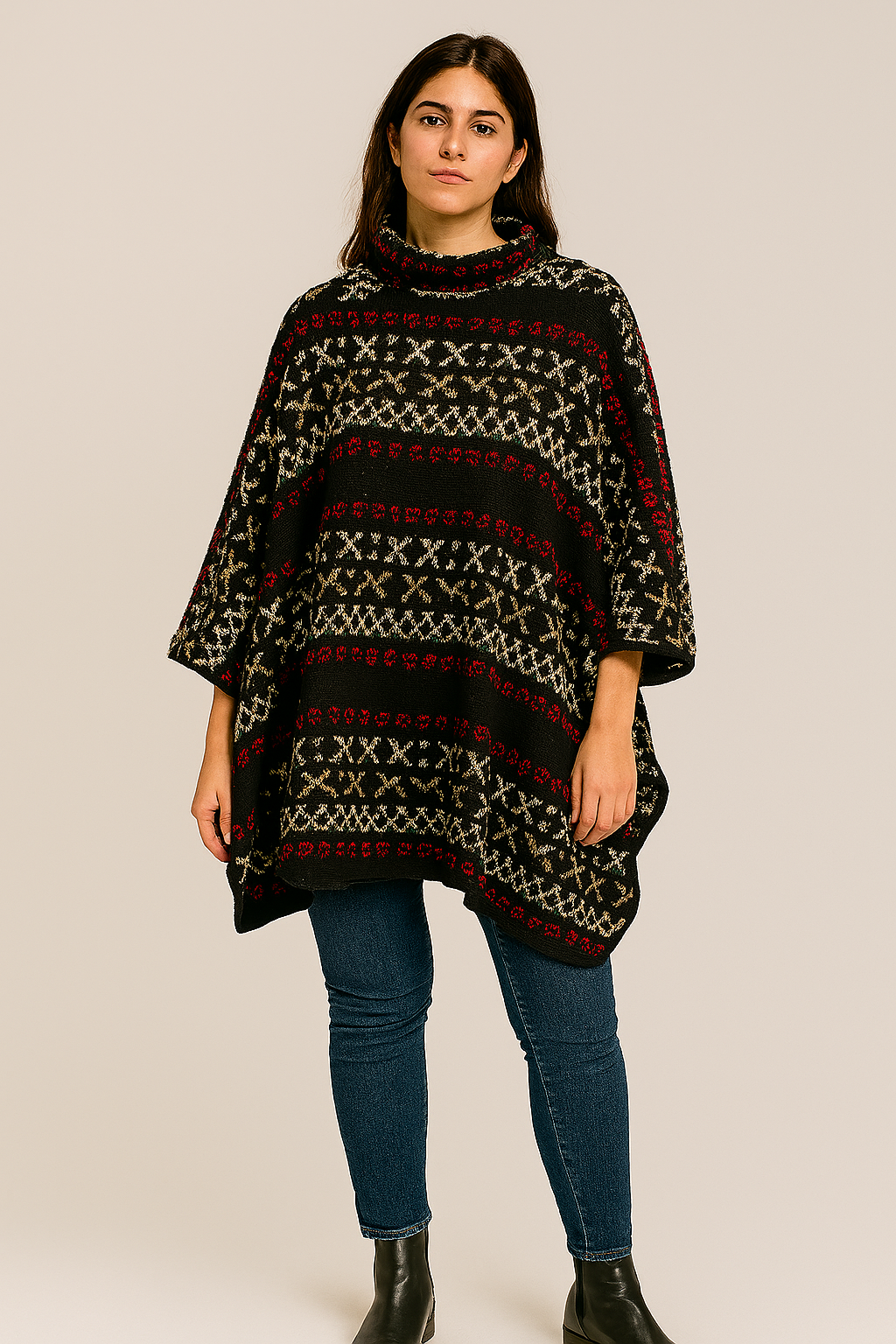 Poncho con capucha
